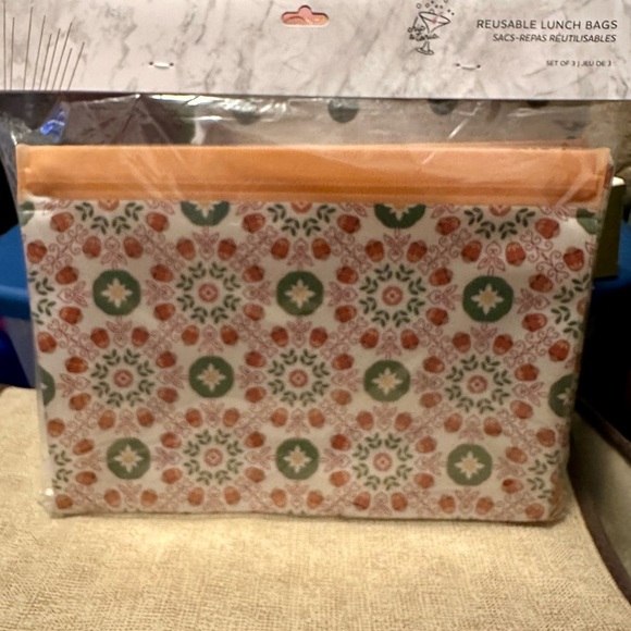 Chic & tonic Set of 3 Reusable Lunch Bags NEW - Picture 1 of 7